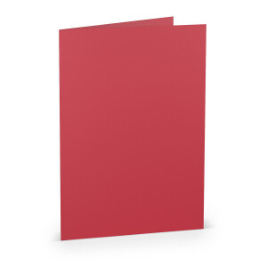 Paperado-Karte DIN A5 hd, Rot