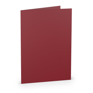 Paperado-Karte DIN A5 hd, Rosso