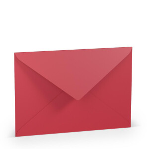 Paperado-Briefumschlag  C5 m. Sf., Rot