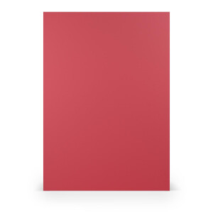 Paperado-Karton DIN A4 220 g/m², Rot