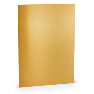 Paperado-Karton DIN A4 250 g/m², Gold