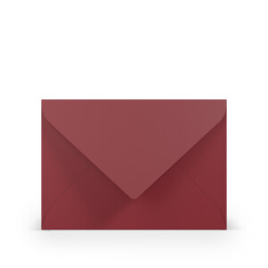 Paperado-Briefumschlag Ft.B6 m. Sf., Rosso