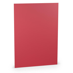 Paperado-Karton DIN A4 160 g/m², Rot