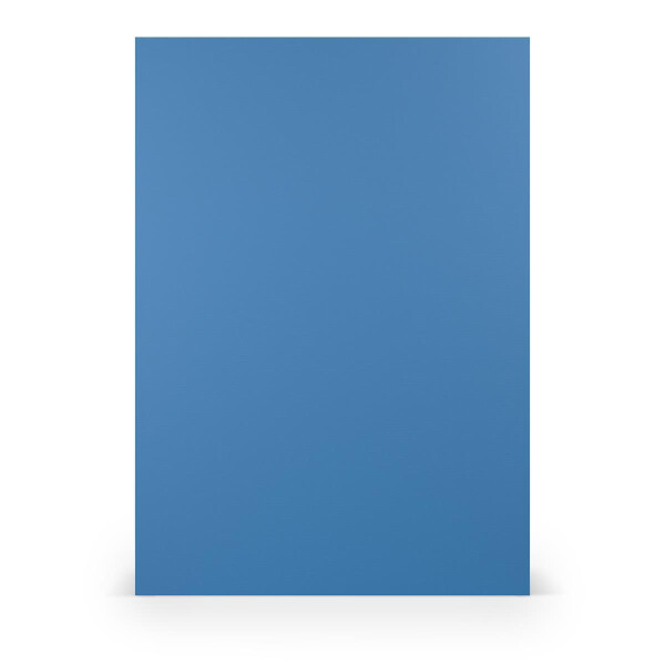 Paperado-Karton DIN A4 160 g/m², Stahlblau