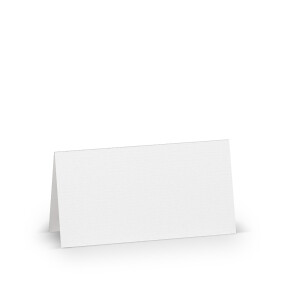 Paperado-Tischkarte 100x100,Weiß