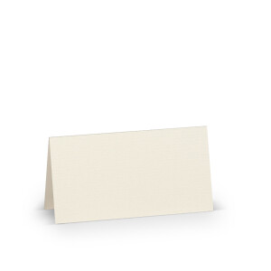 Paperado-Tischkarte 100x100, Ivory