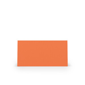Paperado-Tischkarte 100x100, Orange