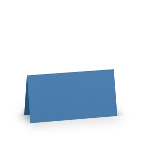 Paperado-Tischkarte 100x100, Stahlblau