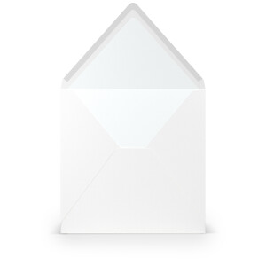 Paperado-Briefumschlag 164x164 m. Sf., Weiß