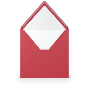 Paperado-Briefumschlag 164x164 m. Sf., Rot