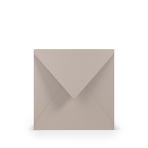 Paperado-Briefumschlag 164x164 m. Sf., Taupe