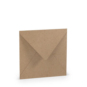 Paperado-Briefumschlag 164x164, Kraft