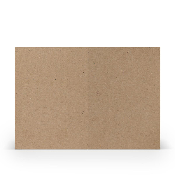 Paperado-Karte DIN A6 hd-pl, Kraft