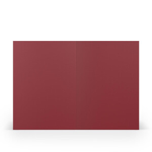 Paperado-Karte DIN A6 hd-pl, Rosso