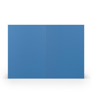 Paperado-Karte DIN A6 hd-pl, Stahlblau