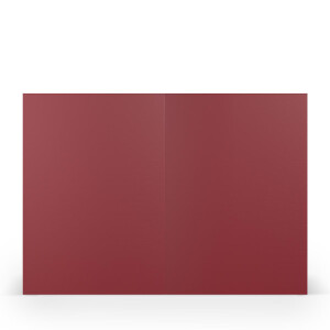 Paperado-Karte DIN A5 hd-pl, Rosso