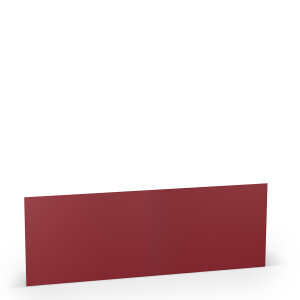 Paperado-Karte B6 220 g/m² ld-pl, Rosso