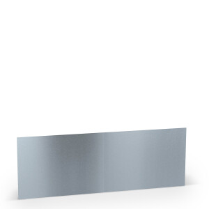 Paperado-Karte B6 280 g/m² ld-pl, Silber