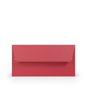 Paperado-Haftklebeumschlag DL m. Sf., Rot