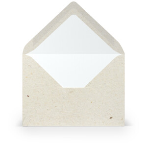 Paperado-Briefumschlag DIN C6 m.Sf., Terra Vanilla