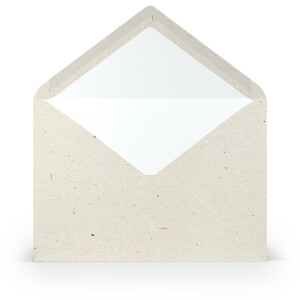 Paperado-Briefumschlag  C5 m. Sf., Terra Vanilla