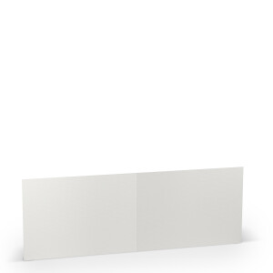 Paperado-Karte B6 220 g/m² ld-pl, Eisgrau
