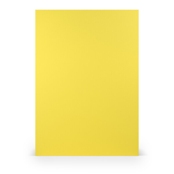 Coloretti-10er Pack Blätter DIN A4 80g/m², goldgelb