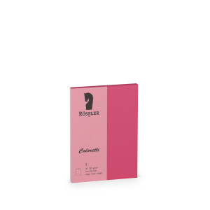 Coloretti-5er Pack Karten A7hd, Pink
