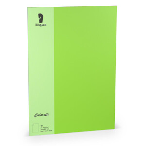Coloretti-10er Pack DIN A4 165g/m², hellgrün