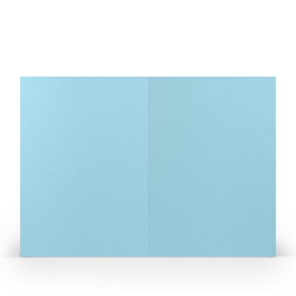 Coloretti-5er Pack Karten B6 hd-pl 225g/m², himmelblau