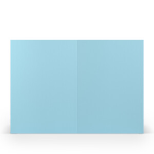 Coloretti-5er Pack Karten B6 hd-pl 225g/m², himmelblau