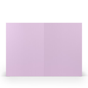 Coloretti-5er Pack Karten B6 hd-pl 225g/m², Lavendel
