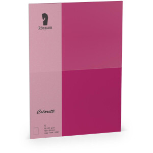 Coloretti-5er Pack Karten B6 hd-pl 225g/m², amarena