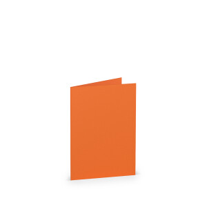 Paperado-5er Pack Karten DIN A7hd, Orange