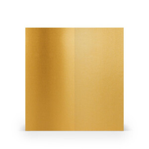 Paperado-5er Pack Karten DL hd-pl, Gold