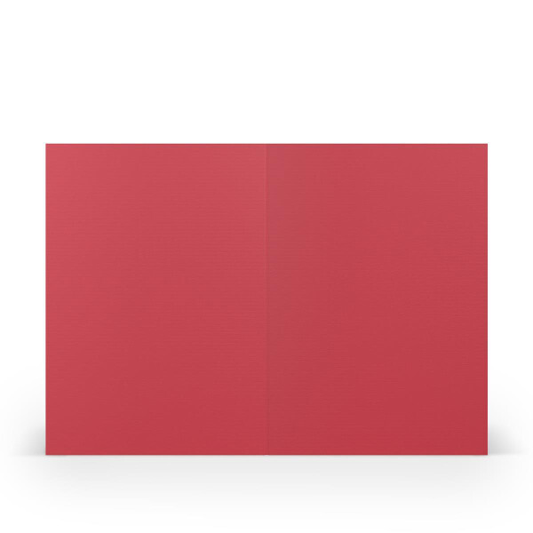 Paperado-5er Pack Karten DIN A6 hd-pl, Rot