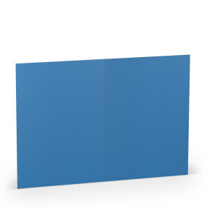 Paperado-5er Pack Karten DIN A6 hd-pl, Stahlblau