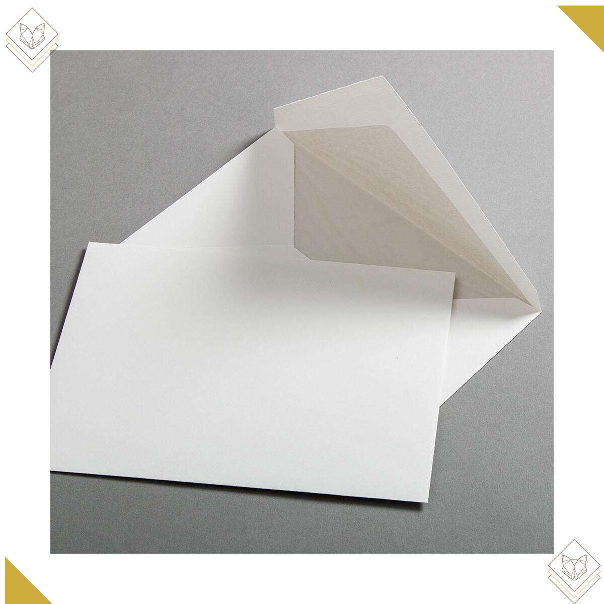 Bütten Hülle mit Futter, grau, C 5