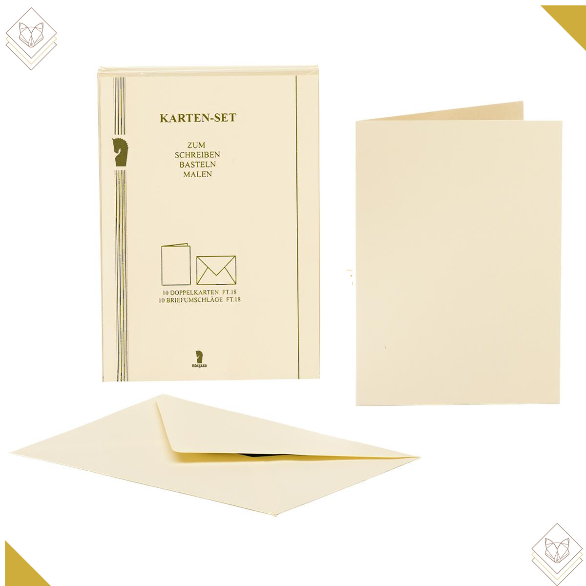 Kartenpack 10/10, Ft.18 hd, Chamois - Rössler -...