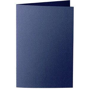 1001 Karten B6 classic blue