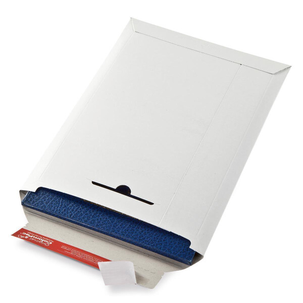 ColomPac® Versandtaschen aus Vollpappe weiß 295 x 375