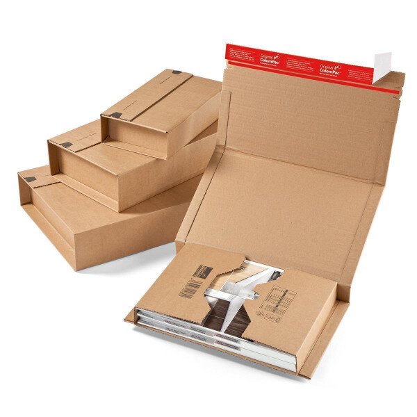 ColomPac® Flexible Wickelverpackung braun 328 x 200 x-100