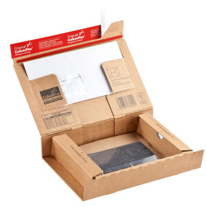 ColomPac® Paket-Versandkarton braun 262 x 165 x 50 - A5