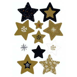 Sticker Sterne neutral